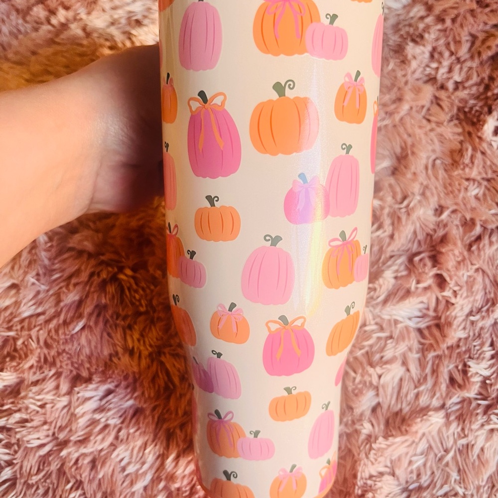 SWig Pumpkin Print Tumbler - Picture 5 of 6